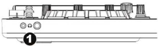 NUMARK NVII - Pannello anteriore - 1