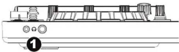 NUMARK NVII - Panel frontal - 1