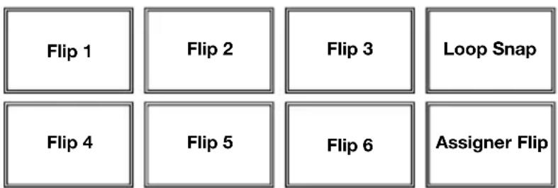 NUMARK NVII - Commandes Flip - 1