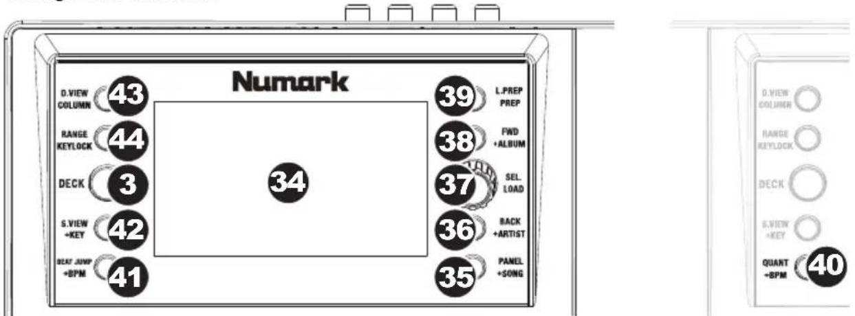 NUMARK NVII - Navigation Controls - 1