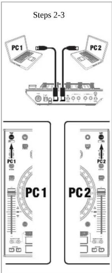 NUMARK NS6II - Transitioning Between DJs - 2