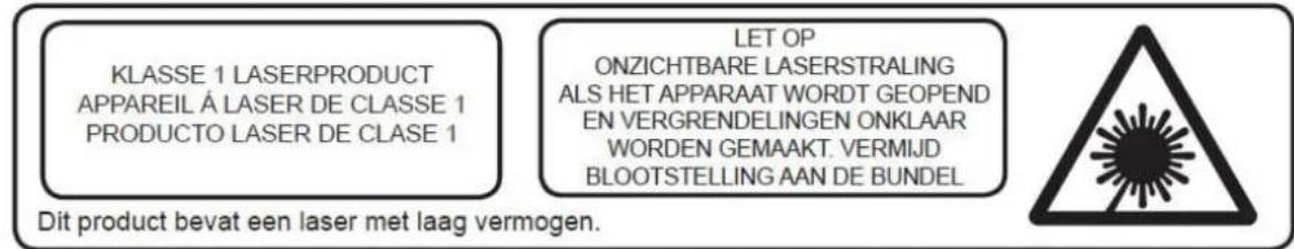 LENCO DVP910 - WAARSCHUWING - 1