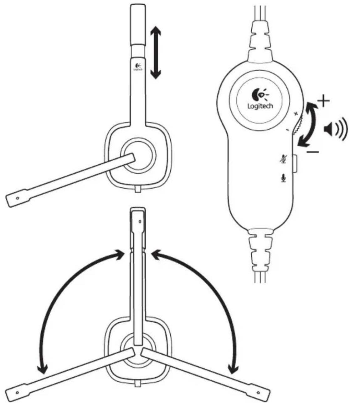 LOGITECH H150 - Kulaklık özellikleri - 3