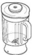 KENWOOD Multipro Compact FDM307SS - Käsittelytiedot ovat vain suosituksia. Tarkka nopeus määräytyy ruokaohjeen ja käsiteltävien ainesosien mukaan. - 8