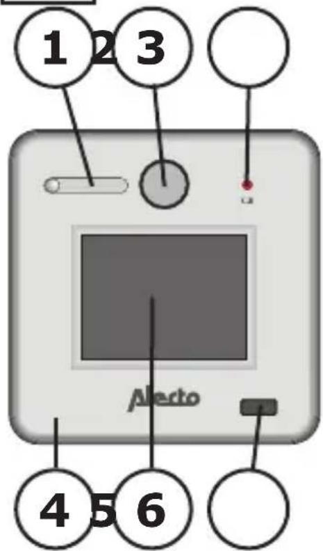 ALECTO DC700 - FR VUE D'ENSEMBLE. - 1