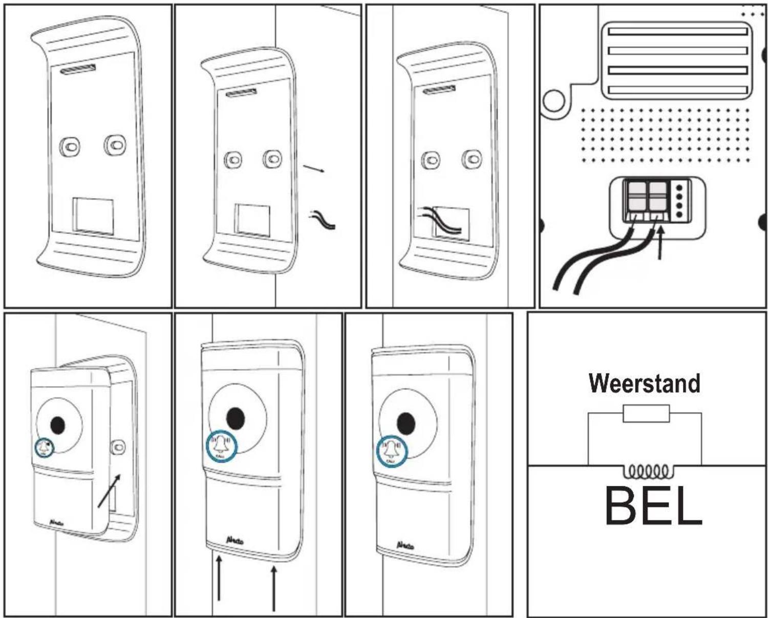 ALECTO DVC1000 - INSTALLATIE. - 2