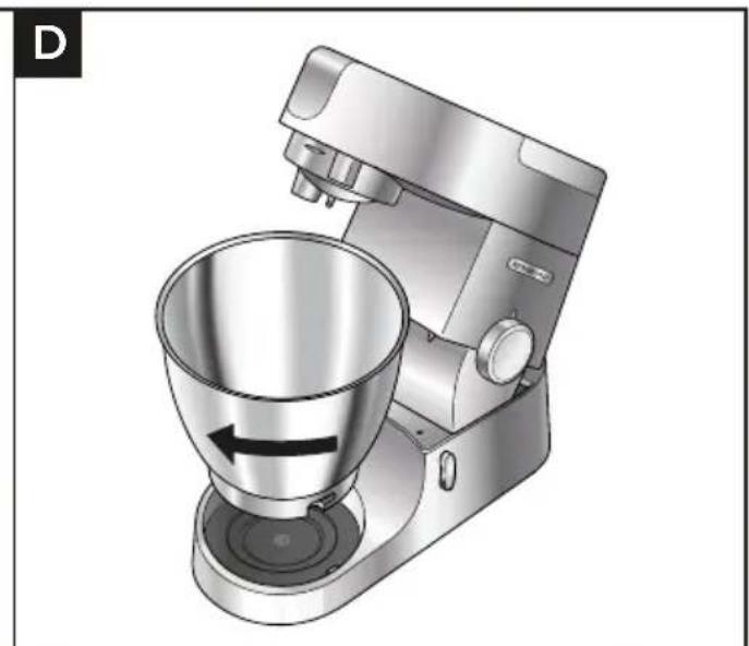 KENWOOD Chef XL KVL4110 - Usage Diagrams and Usage Instructions - 2
