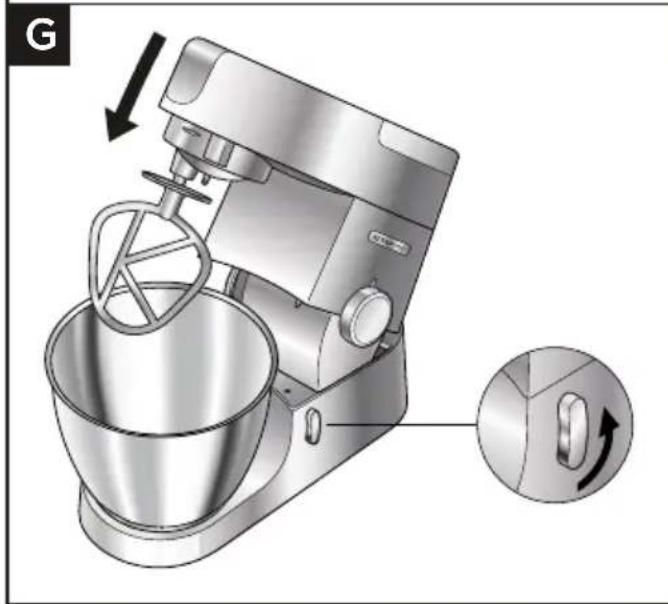 KENWOOD Chef XL KVL4110 - Nákresy a pokyny k použití - 5
