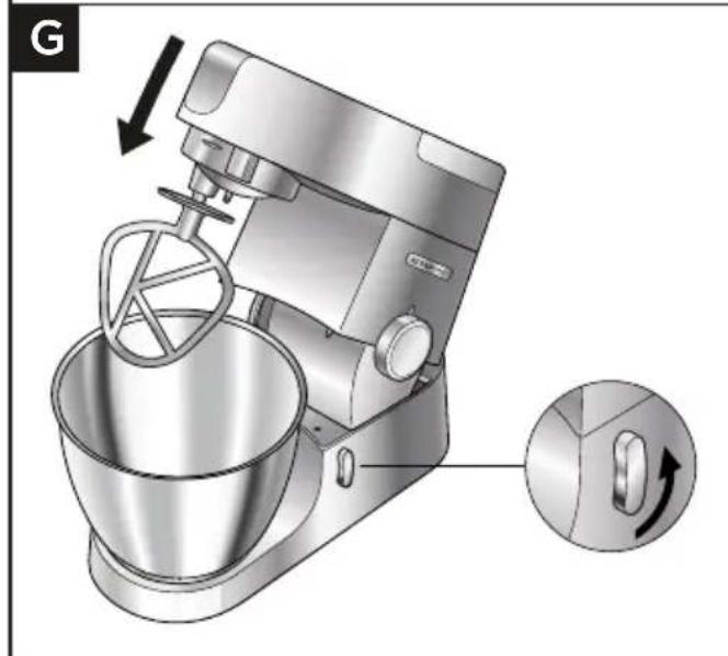 KENWOOD Chef XL KVL4110 - Användningsdiagram och bruksanvisning - 5