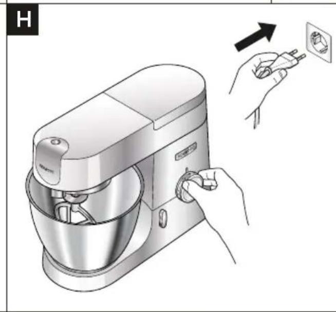 KENWOOD Chef XL KVL4110 - Diagrammes et instructions d'utilisation - 6