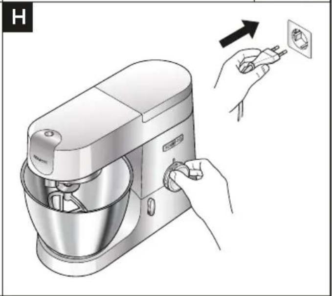 KENWOOD Chef XL KVL4110 - Cxem Ta iHctpykuii ABy BnKOpncTaHHa - 6