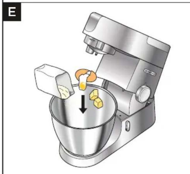 KENWOOD Chef XL KVL4110 - Usage Diagrams and Usage Instructions - 3