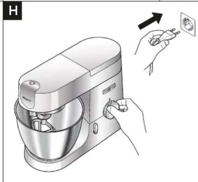 KENWOOD Chef XL KVL4110 - Diagrammi di utilizzo e istruzioni per l'uso - 7