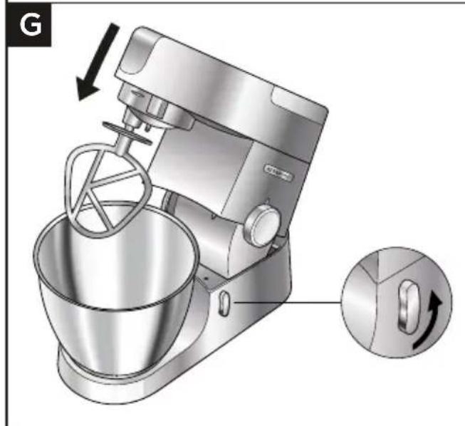 KENWOOD Chef XL KVL4110 - Diagrammi di utilizzo e istruzioni per l'uso - 6