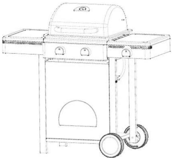 Patton BBQ Sunny 2+Burner - PATTON - 1