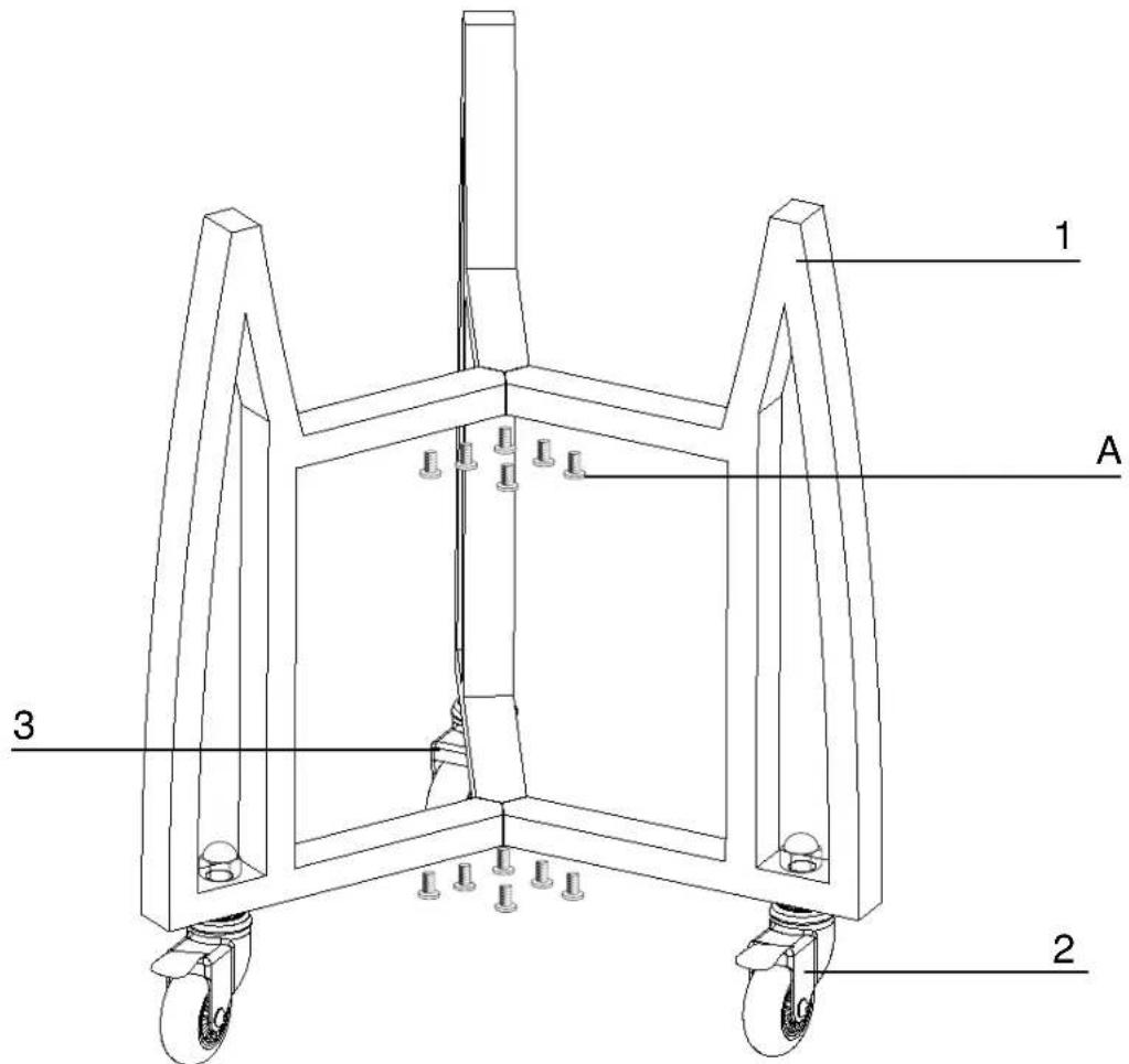 Patton Kamado 16” Table Chef - ASSEMBLY - 2