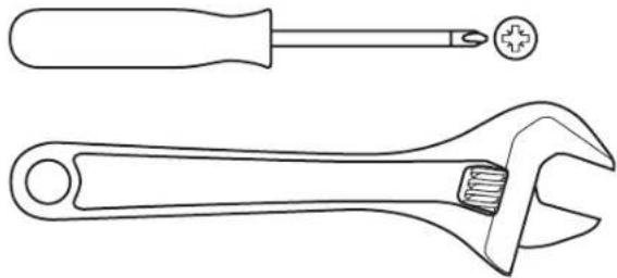 Patton Kamado 16” Table Chef - Benötigte Werkzeuge (NICTHT enthalten) - 1