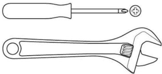 Patton Kamado 16” Table Chef - Tools required (NOT included) - 1
