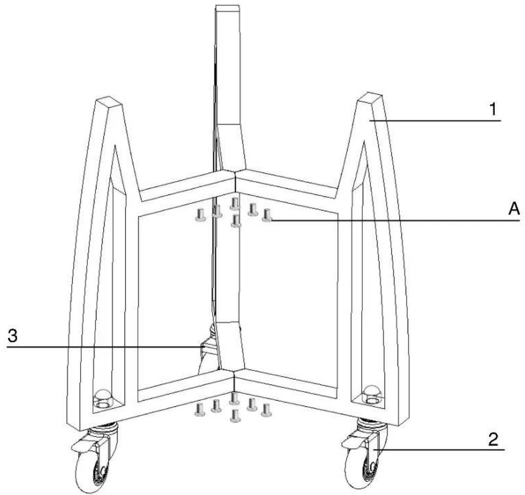Patton Kamado 16” Table Chef - MONTAGGIO - 2