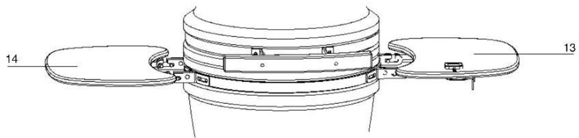 Patton Kamado 16” Table Chef - MONTAGE - 9