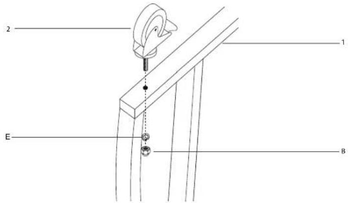 Patton Kamado 16” Table Chef - MONTAGE - 1