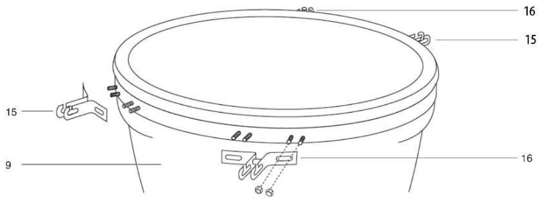 Patton Kamado 16” Table Chef - MONTAGE - 6
