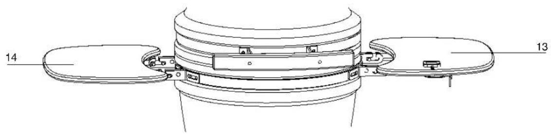 Patton Kamado 16” Table Chef - MONTAGE - 9