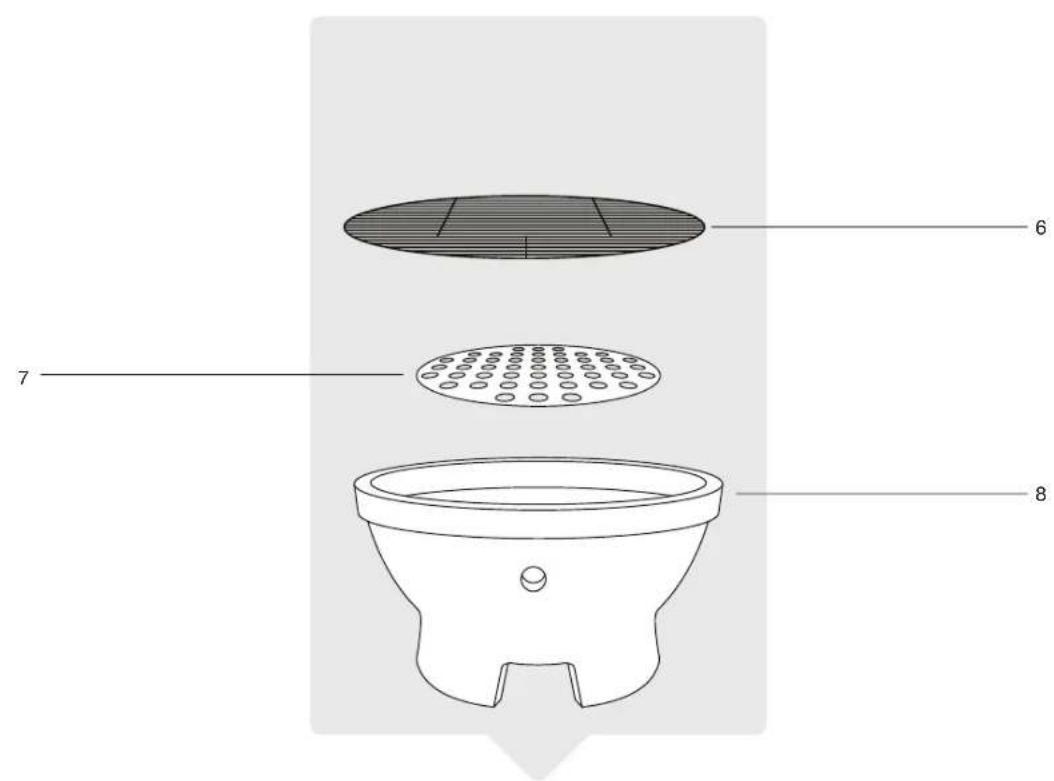 Patton Kamado 16” Table Chef - ASSEMBLY - 3