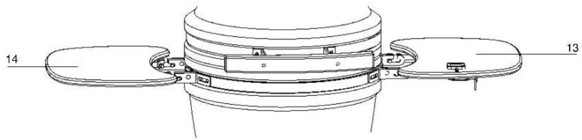 Patton Kamado 16” Table Chef - MONTAGGIO - 9