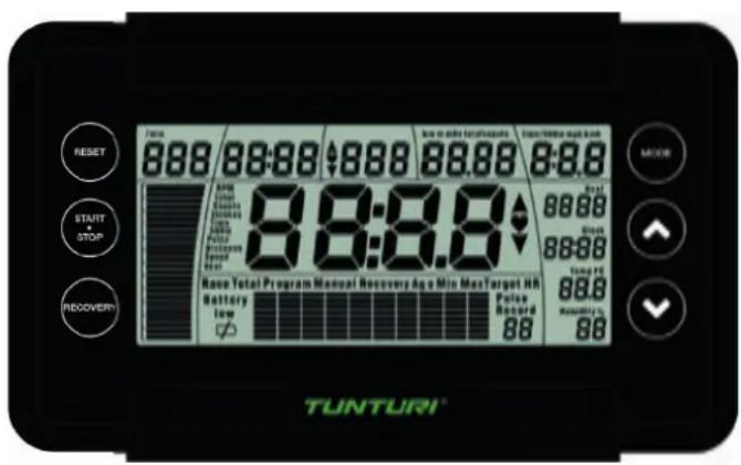 TUNTURI Cardio Fit R20 - Konsole (Abb F) - 1