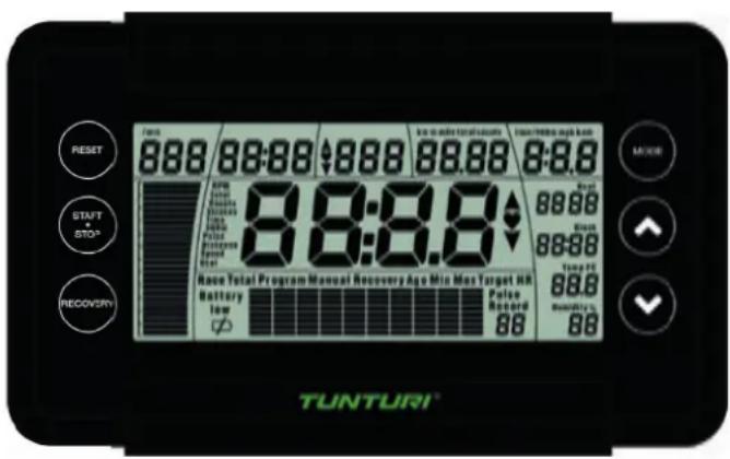 TUNTURI Cardio Fit R20 - Panel (fig F) - 1