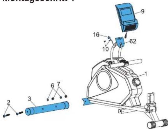 TUNTURI Cardio Fit R30 - Montageschritt 1 - 1