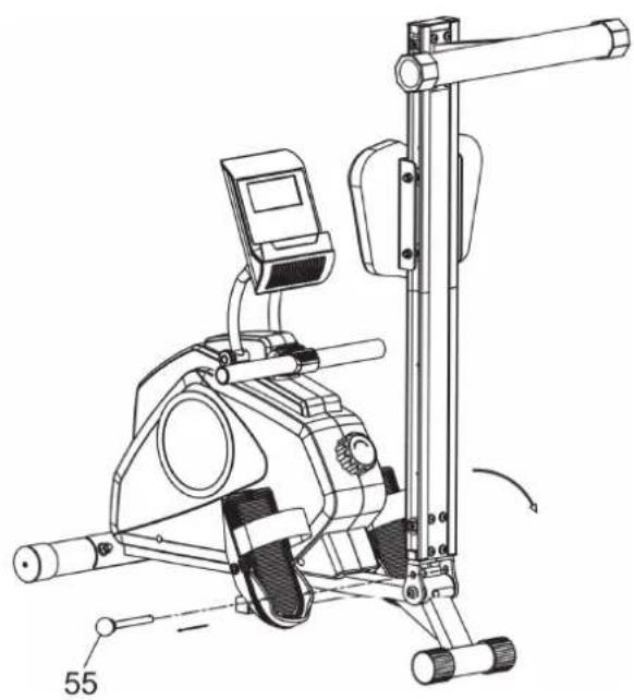 TUNTURI Cardio Fit R30 - JUSTERA STÖDFÖTTTERNA - 1