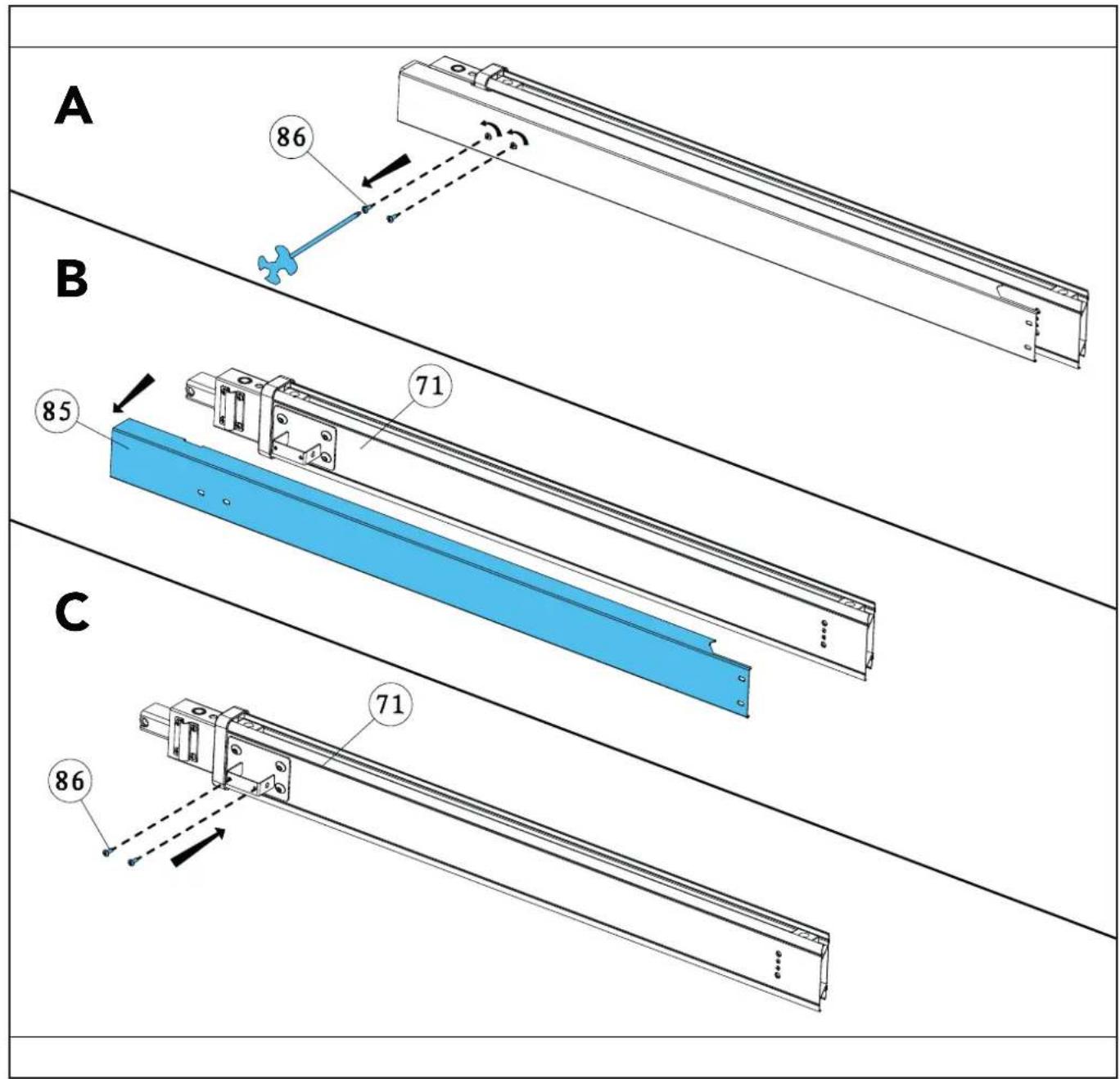 TUNTURI FitRow 50 - D-3A - 1