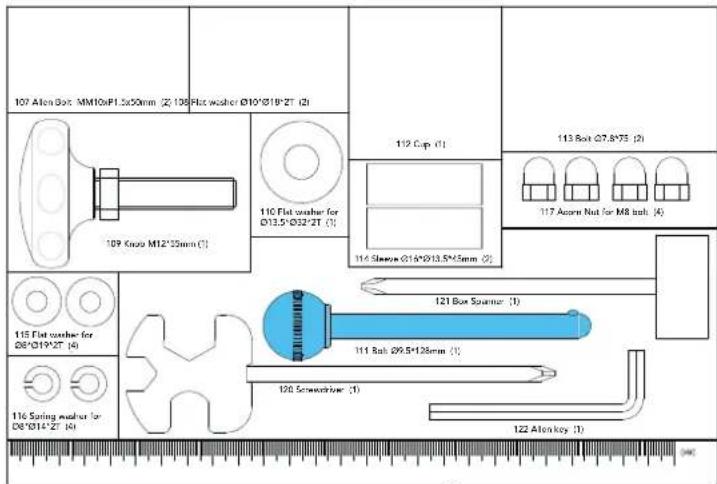 TUNTURI FitRow 50 - D-4A - 2