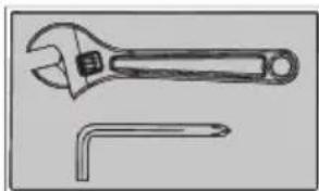 TUNTURI WB50 Mid Width Weight Bench - Fasten Nuts and Bolts - 1