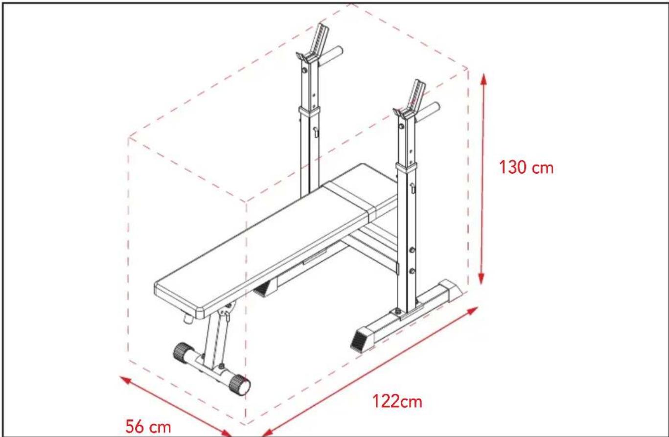 TUNTURI WB20 Basic Weight Bench - A #3 - 3