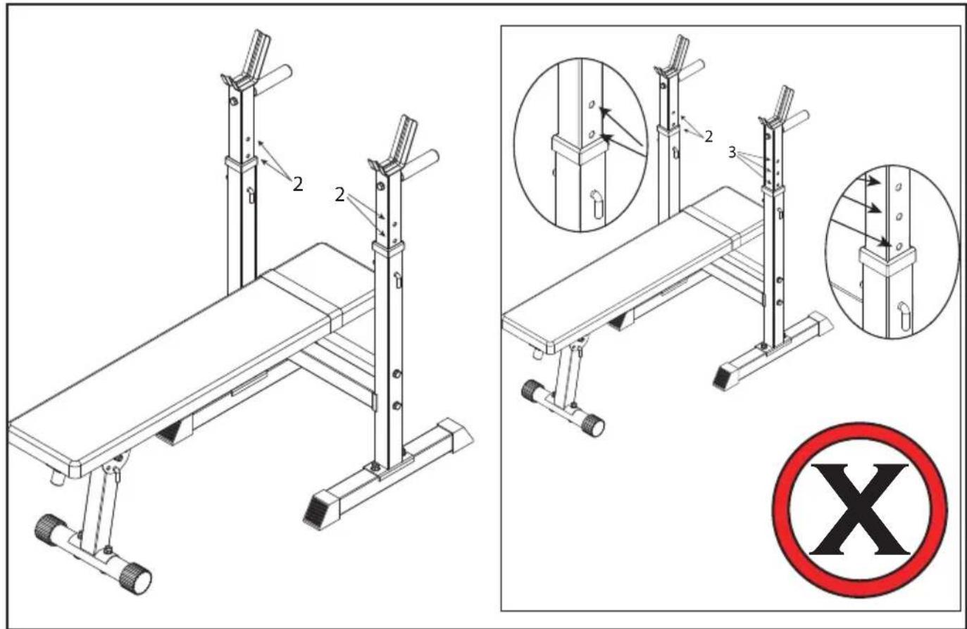 TUNTURI WB20 Basic Weight Bench - A #3 - 5