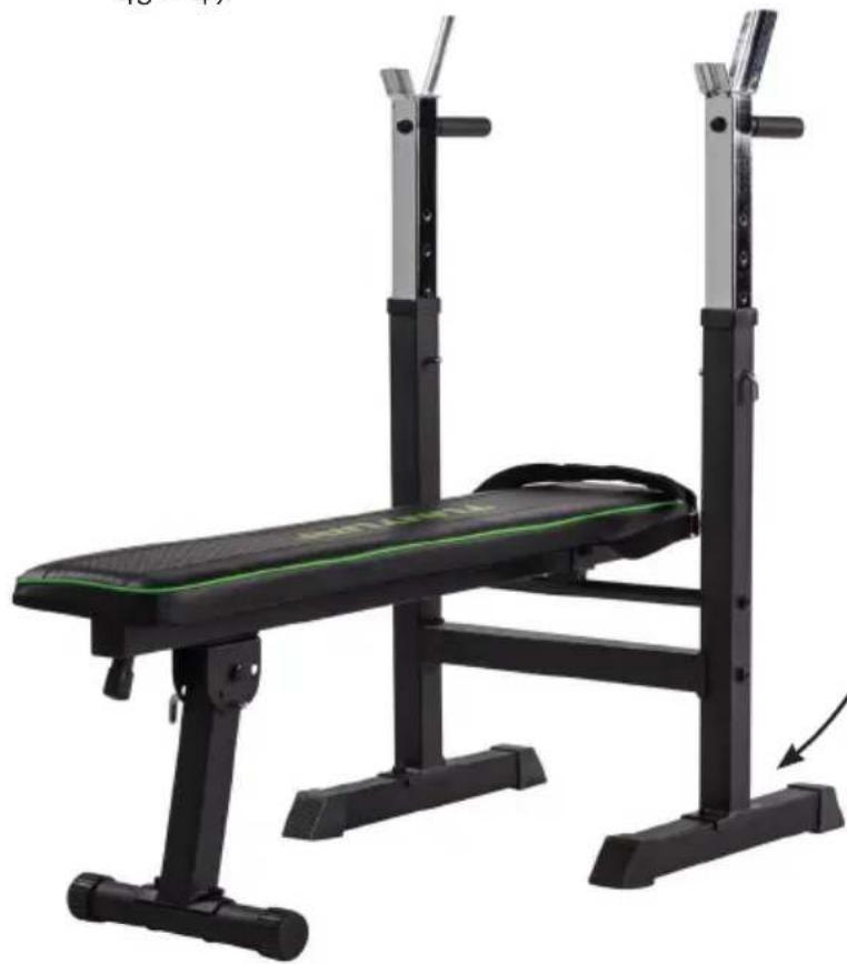 TUNTURI WB20 Basic Weight Bench - WB20 Basic Weight Bench - 2