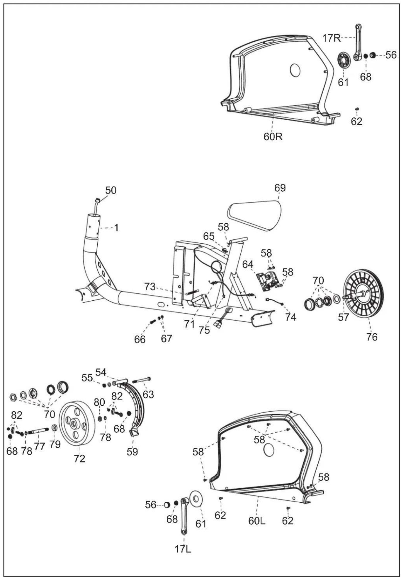 TUNTURI FitCross 40 Rear - Disclaimer - 2