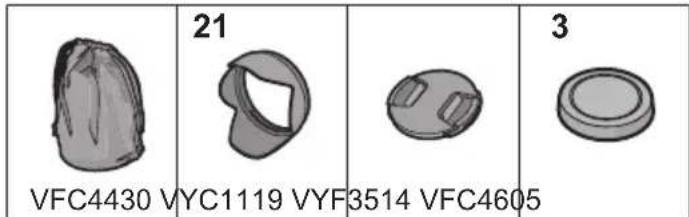 PANASONIC Vario 14140mm F3.55.6 ASPH O.I.S. - [KoMnJIeKTHOcTB Heo6xOdmo npoBepaTb npn pacnaKOBKe yCTpoiCTBa] - 1