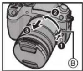 PANASONIC Vario 14140mm F3.55.6 ASPH O.I.S. - Das Objektiv abnehmer - 1