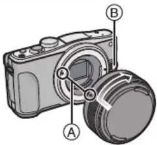 PANASONIC Lumix G 20mm f1.7 II - Attaching the Lens - 1