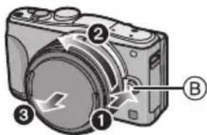 PANASONIC Lumix G 20mm f1.7 II - ■ Retrait de l'objectif - 1