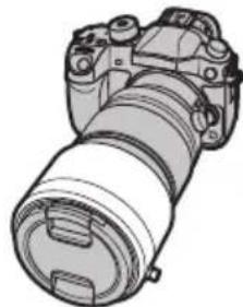PANASONIC DG 100400mm f46.3 ASPH. POWER O.I.S - ■ Installazione del paraluce (Accessorio in dotazione) - 2