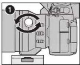 PANASONIC DG 100400mm f46.3 ASPH. POWER O.I.S - Changement de l'orientation verticale/ orizontale - 1