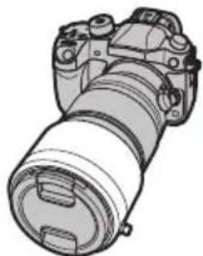 PANASONIC DG 100400mm f46.3 ASPH. POWER O.I.S - ■ Присоединение бленды объектива (Принадлежность в комплекте) - 2