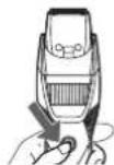 PANASONIC ERGB42 - Using the trimmer - 2