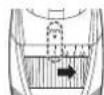 PANASONIC ERGB42 - Utilisation du peigne - 3
