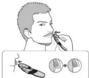 PANASONIC ERGB42 - Dar forma a la barba - 1